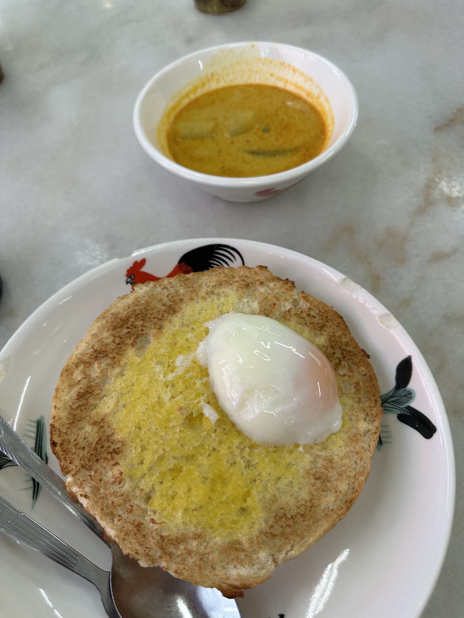 Roti Celup Kari Ayam 面包粘咖喱鸡